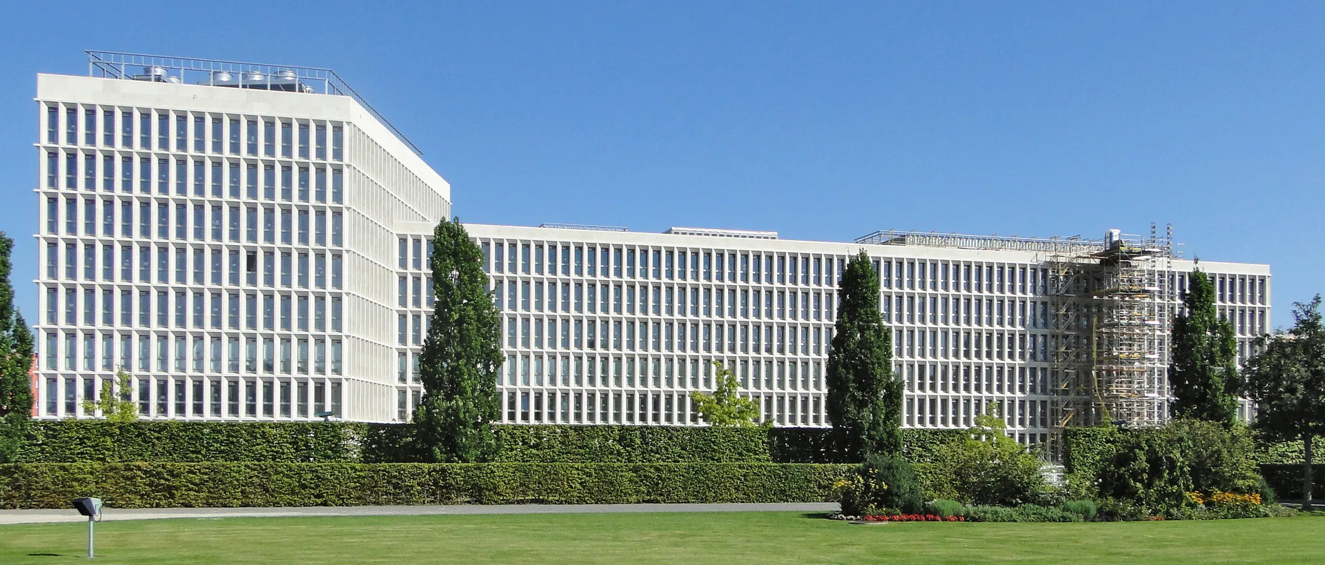 Neubau des Bundesinnenministeriums in Berlin, Bauaufnahme von 2013
